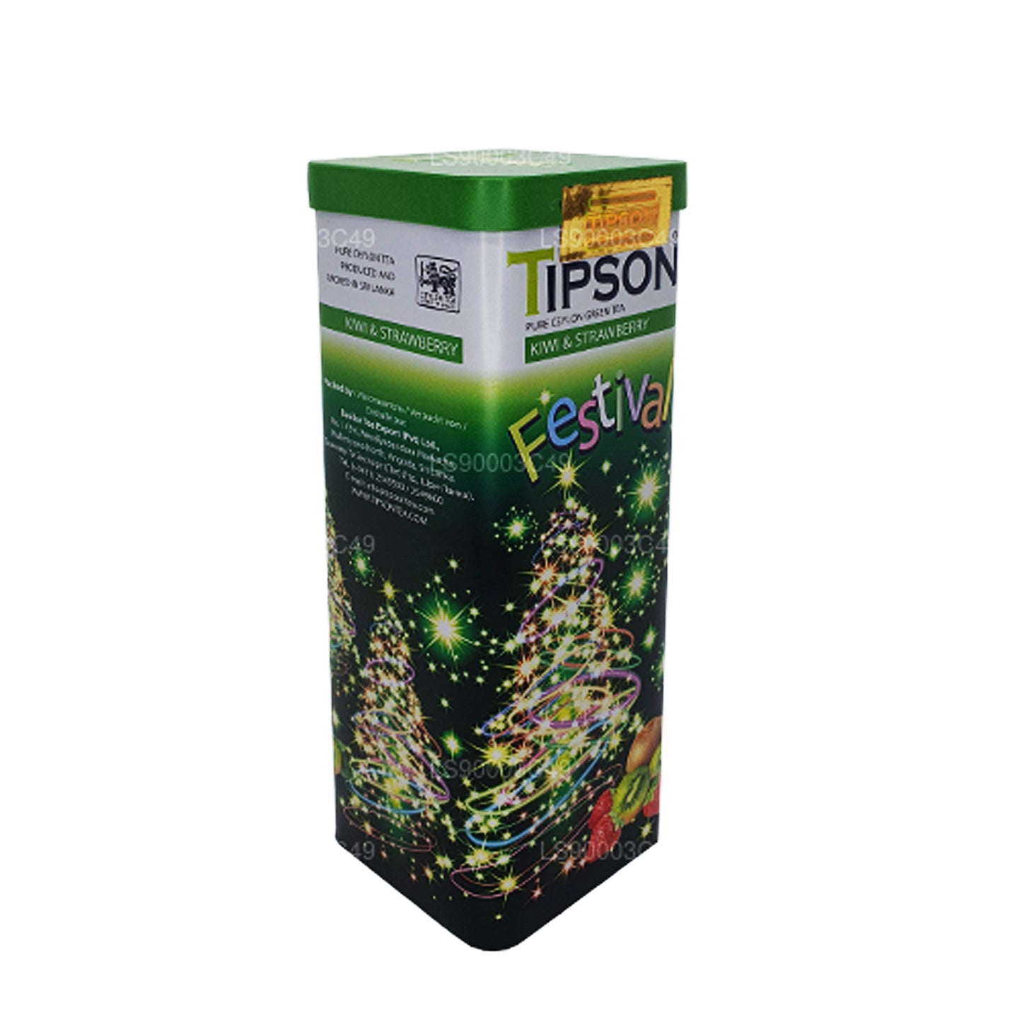 Tipson Festival Kiivi ja Maasika roheline tee (75g)