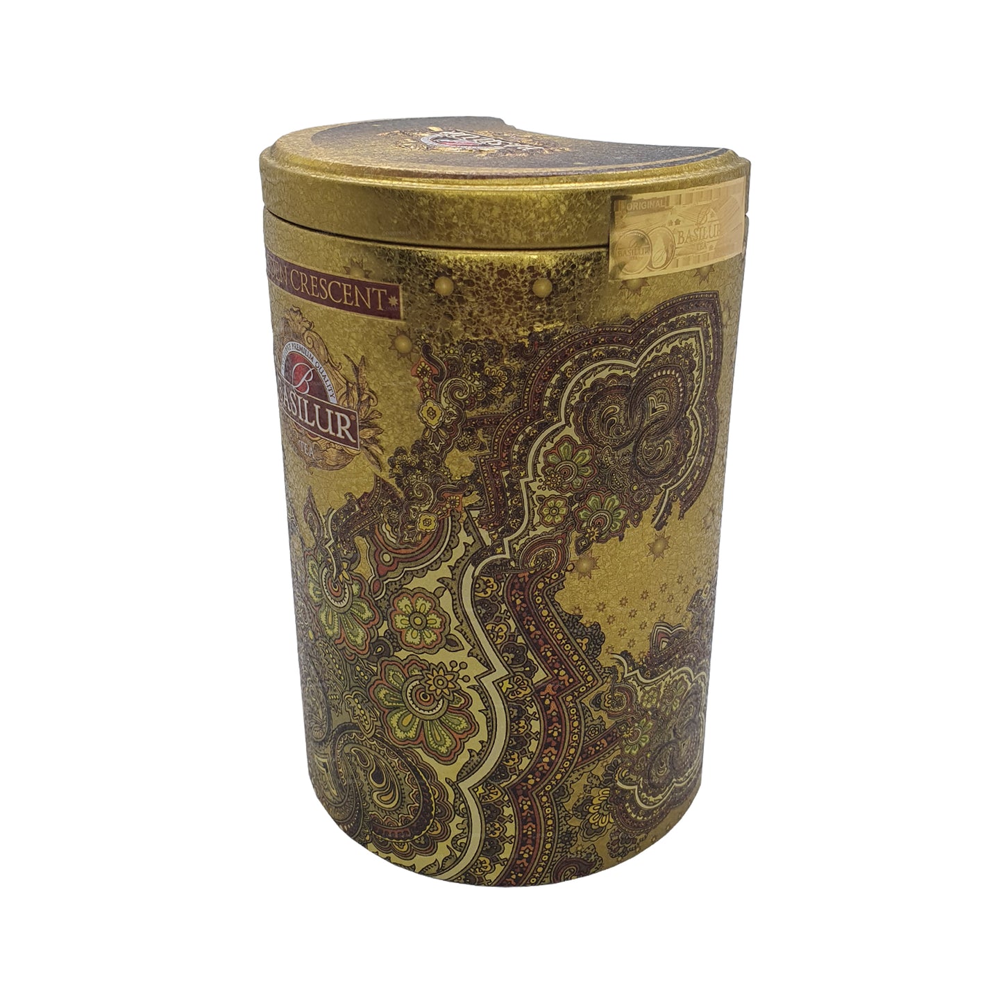 Basilur Oriental Collection Golden Crescent Tin Caddy (100g)