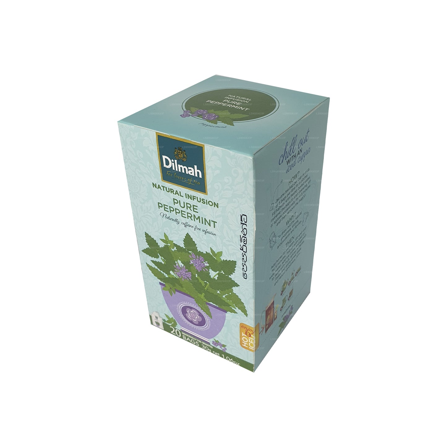 Dilmah looduslik infusioon puhas piparmünt (30g) 20 tee kotid