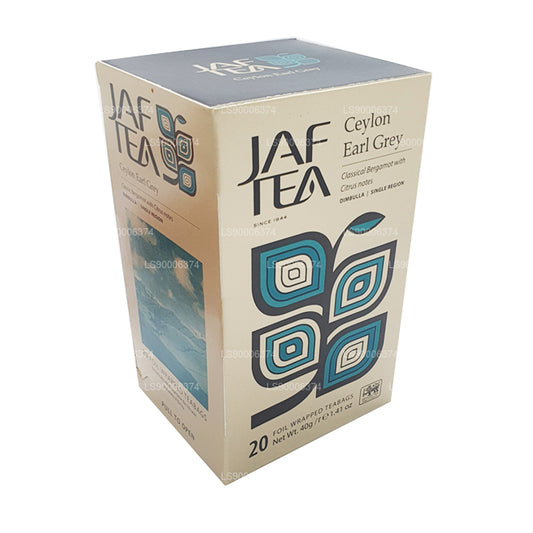 Jaf Tea Ceylon Earl Grey (40g) 20 teekotid