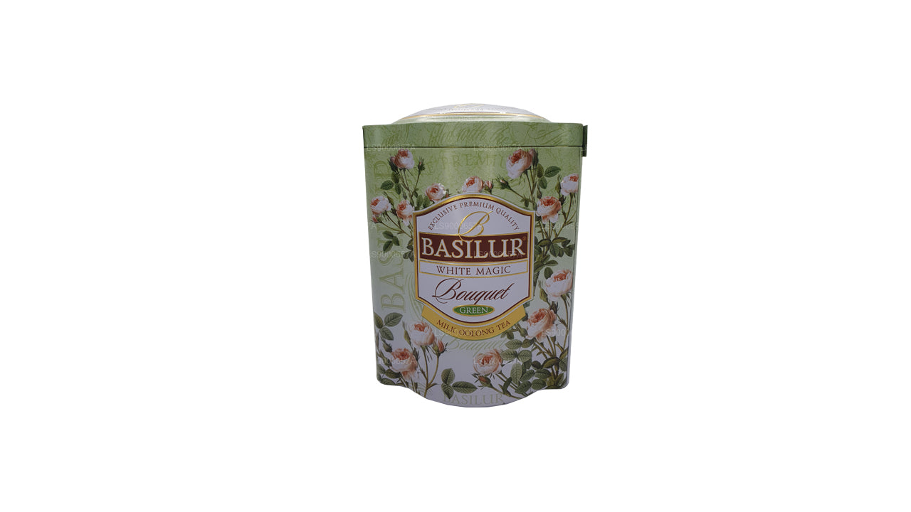 Basilur Valge Magic Bouquet roheline Caddy (100g)