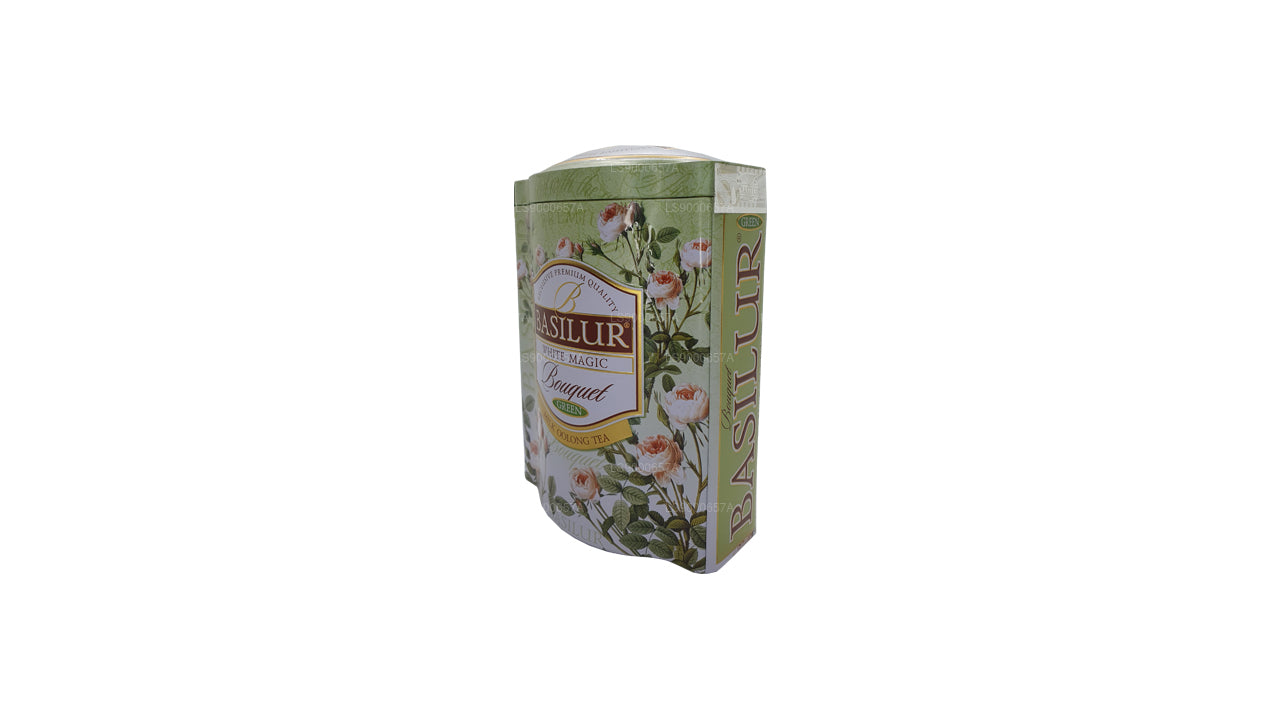 Basilur Valge Magic Bouquet roheline Caddy (100g)