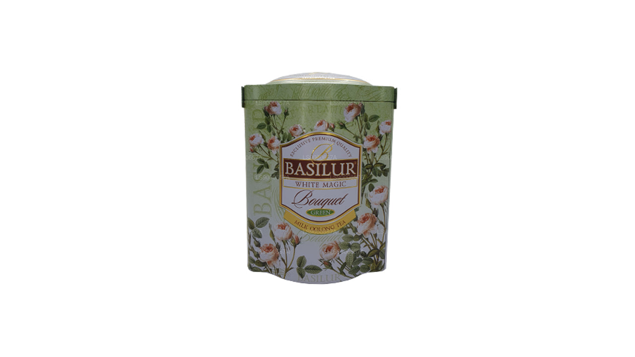 Basilur Valge Magic Bouquet roheline Caddy (100g)