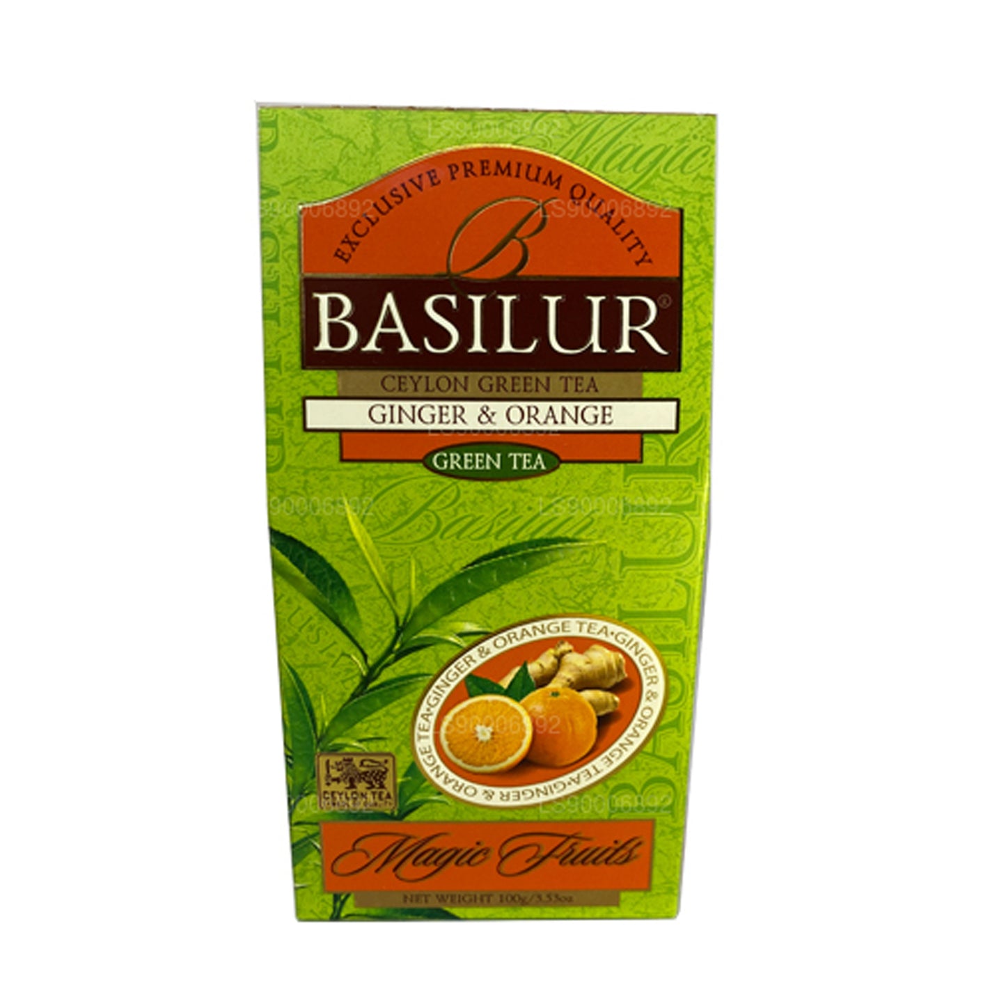 Basilur Magic Roheline Ingver & Oranž (100g)