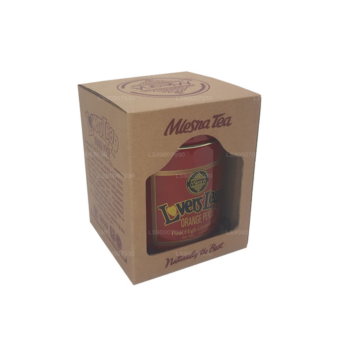 Mlesna Tea Lover's Hüpe Orange Pekoe Sisse Metal Caddy (100g)