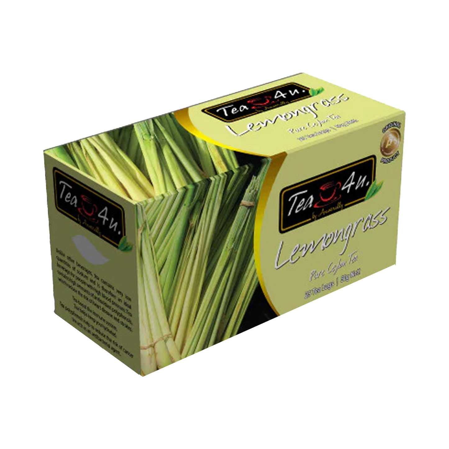 Tea4U sidrunheina taimetee (37,5 g) 25 teekott