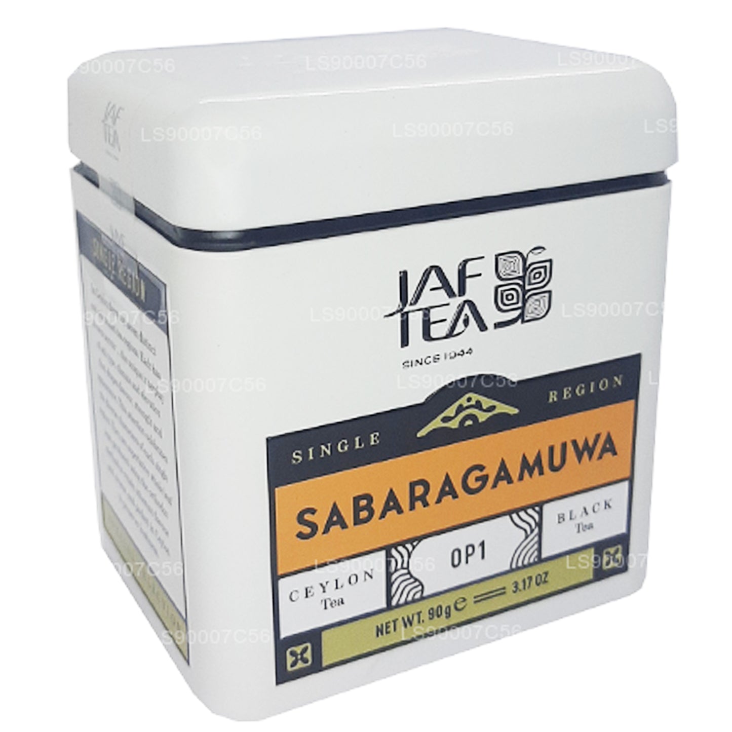 Jaf Tea Ühe piirkonna kollektsioon Sabaragamuwa OP1 (90g) Tin