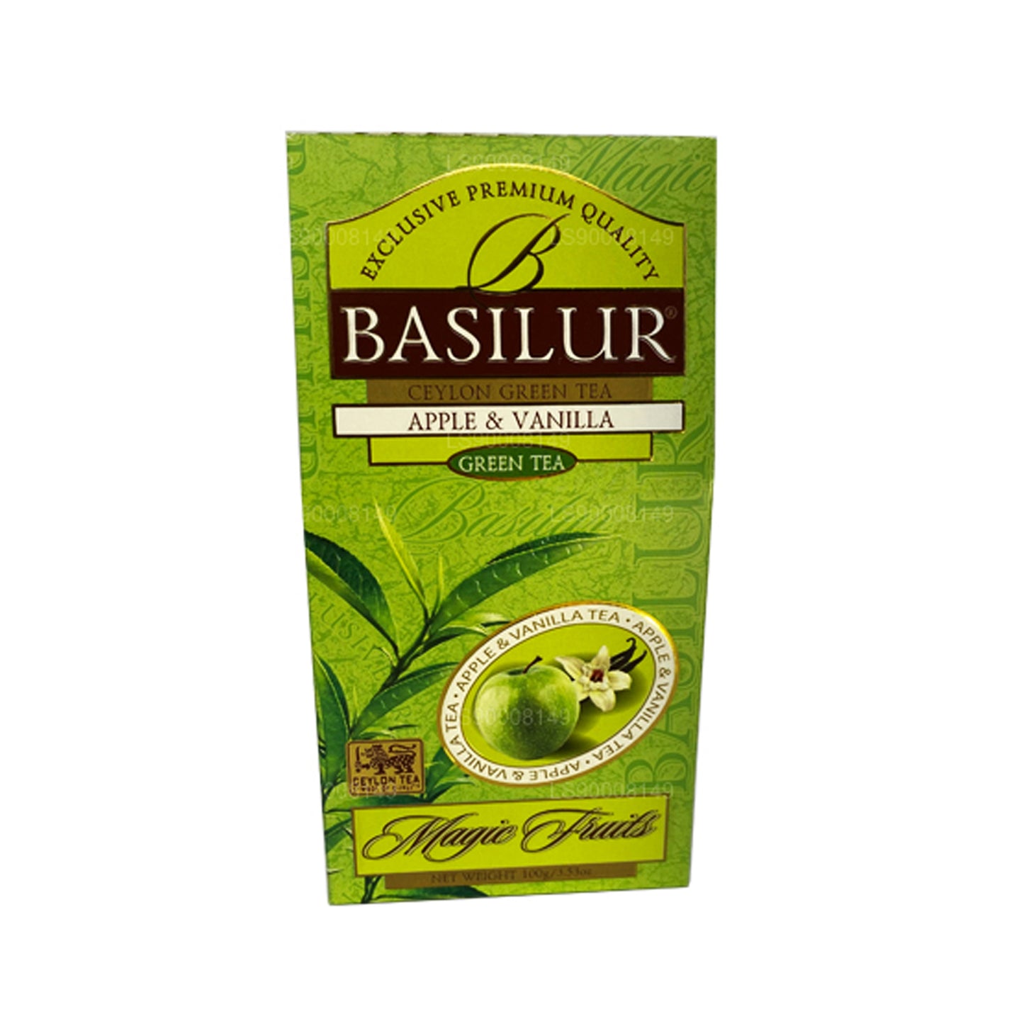 Basilur Magic Roheline Õun & Vanill (100g)