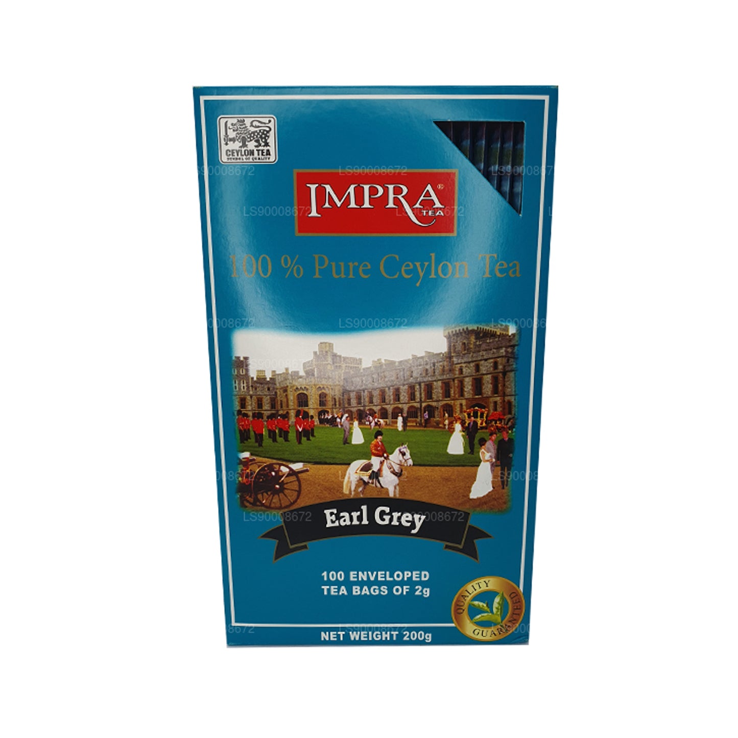 Impra Earl Grey (200g) 100 Enveloped Tea Bags