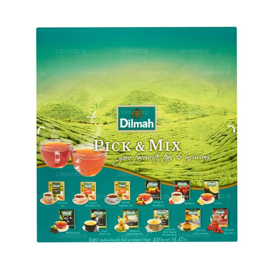 Dilmah Pick and Mix (430g) 240 teekotid