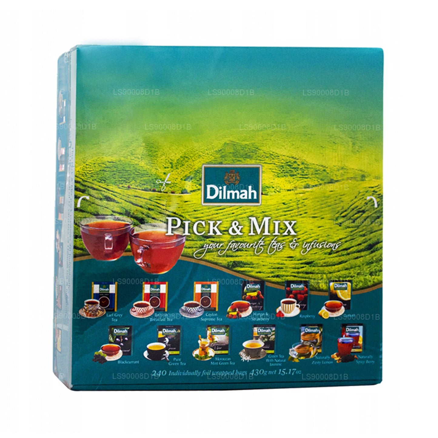 Dilmah Pick and Mix (430g) 240 teekotid