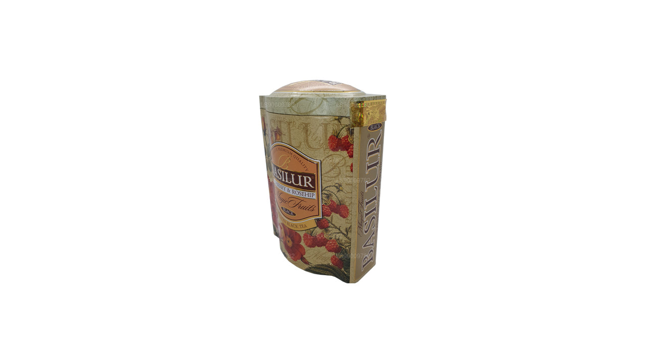 Basilur Magic Puuviljad Vaarika ja Kibuvitsa (100g) Tin Caddy