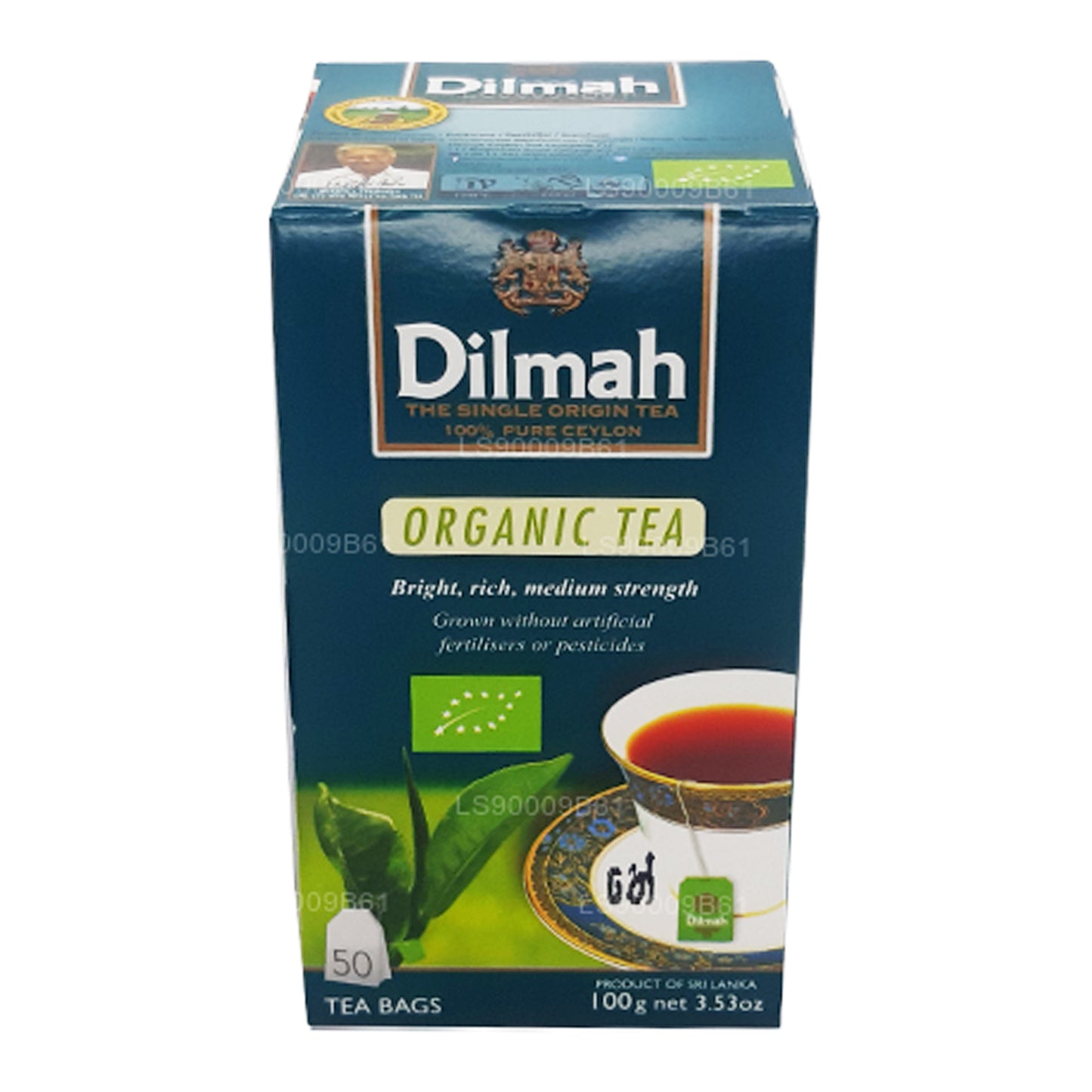 Dilmah Orgaaniline tee (100g) 50 teekotti