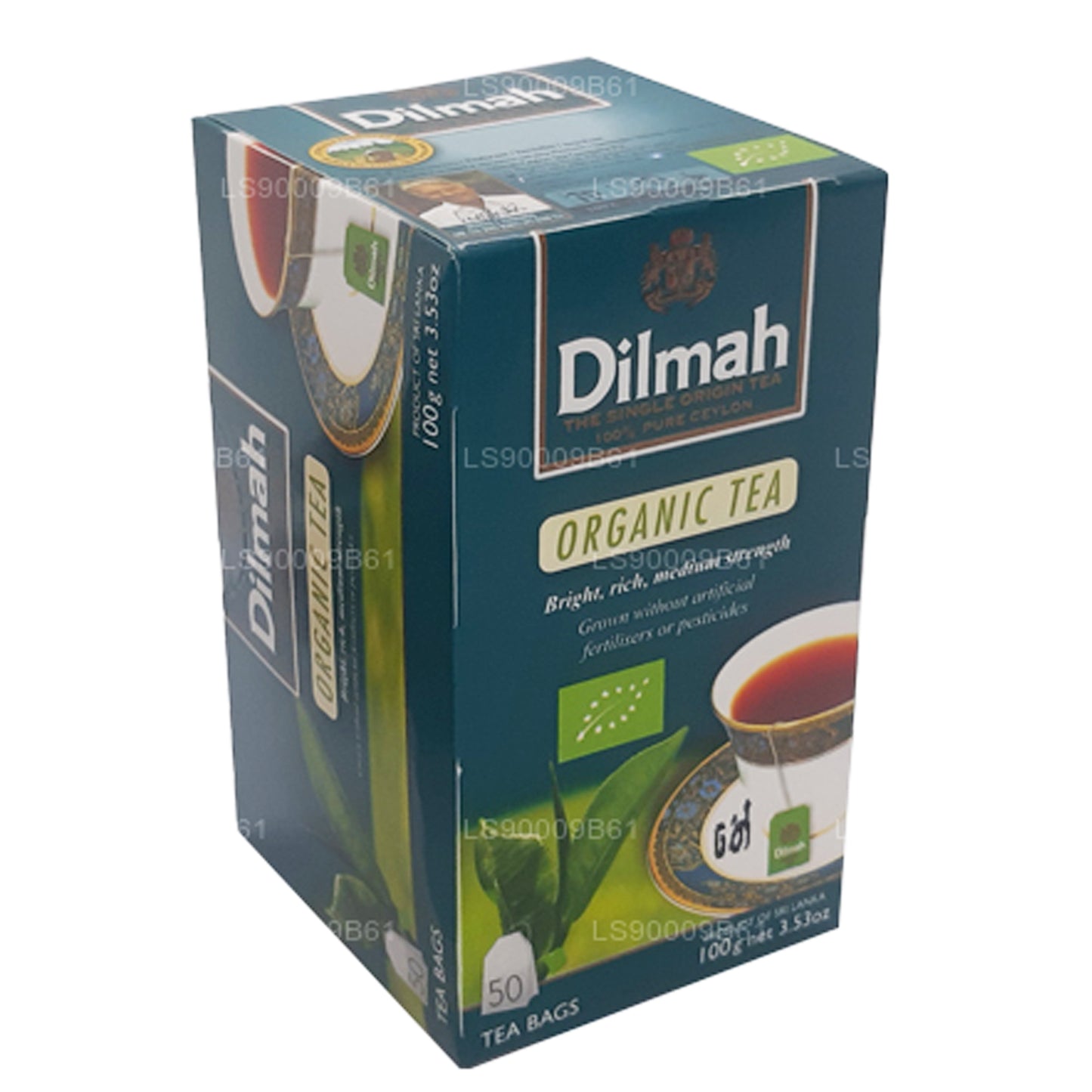 Dilmah Orgaaniline tee (100g) 50 teekotti