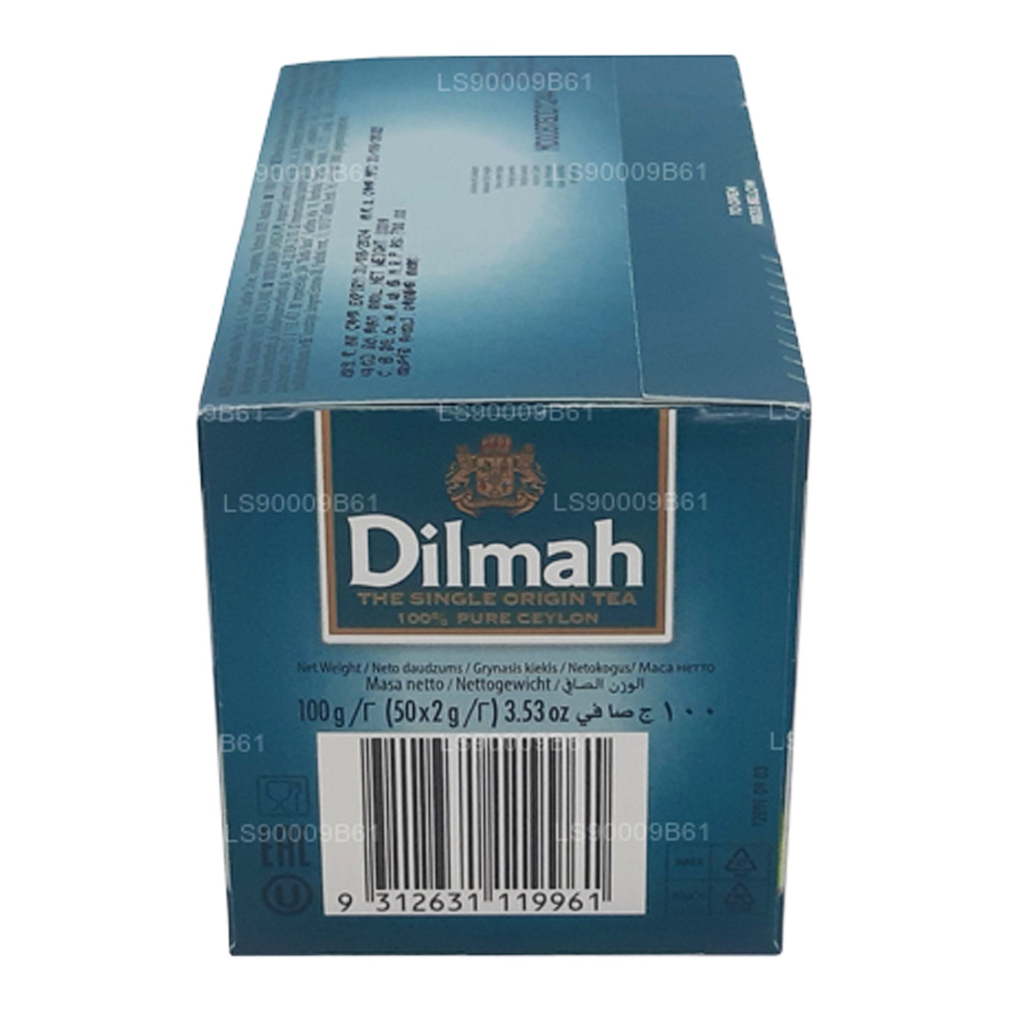 Dilmah Orgaaniline tee (100g) 50 teekotti