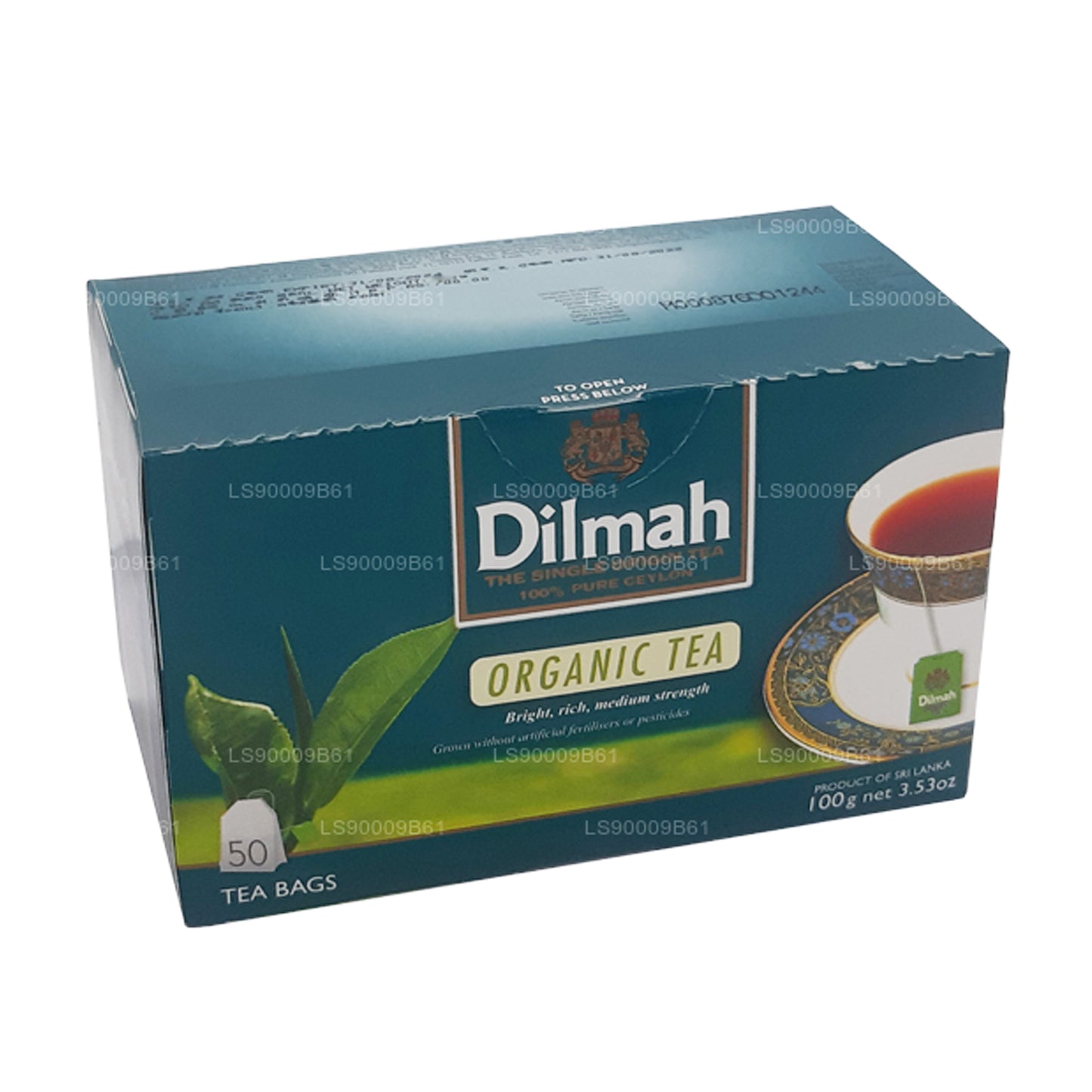 Dilmah Orgaaniline tee (100g) 50 teekotti