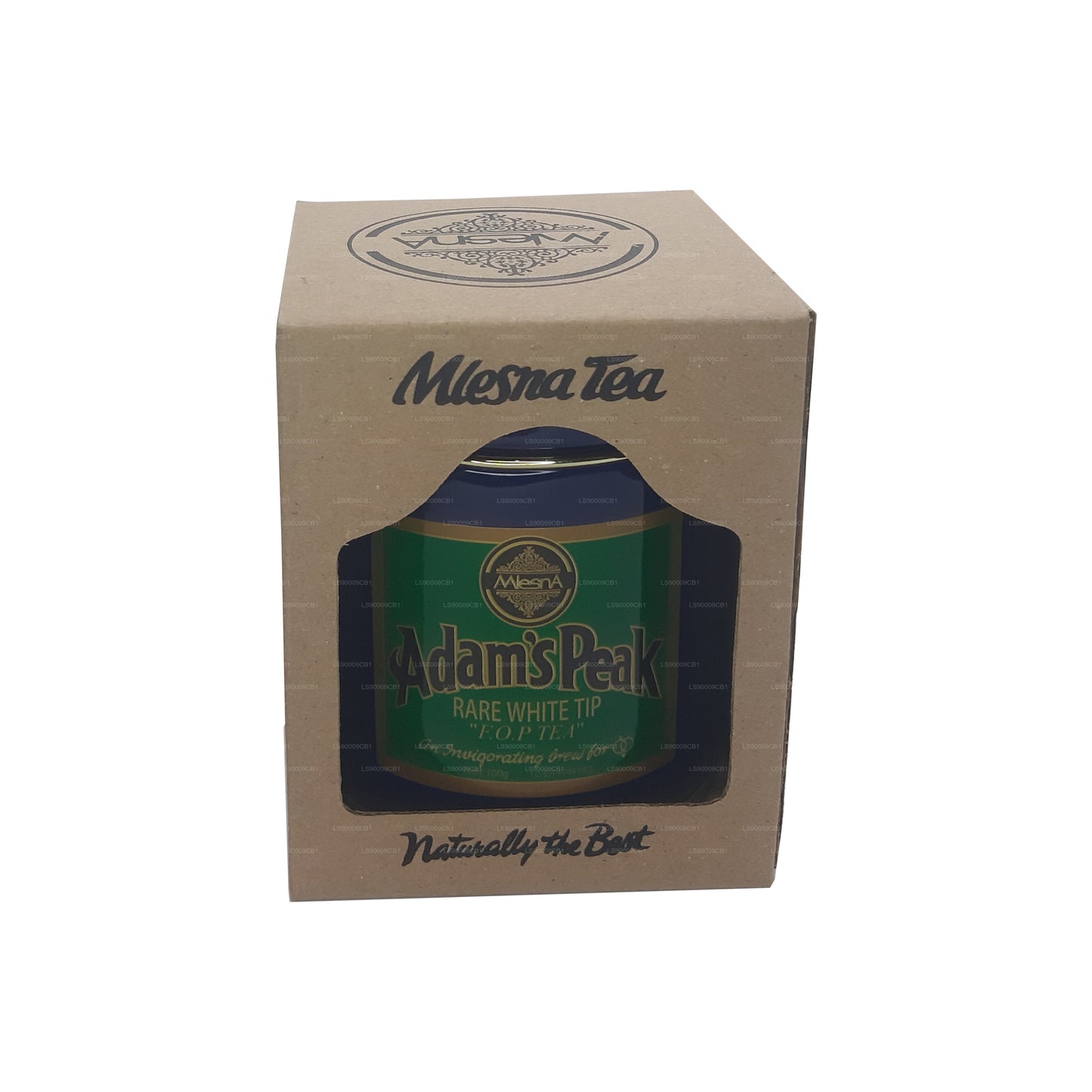 Mlesna Tea Adam's Peak Haruldane Valge Vihje FOP Leaf Tee Metallist Caddy (100g)