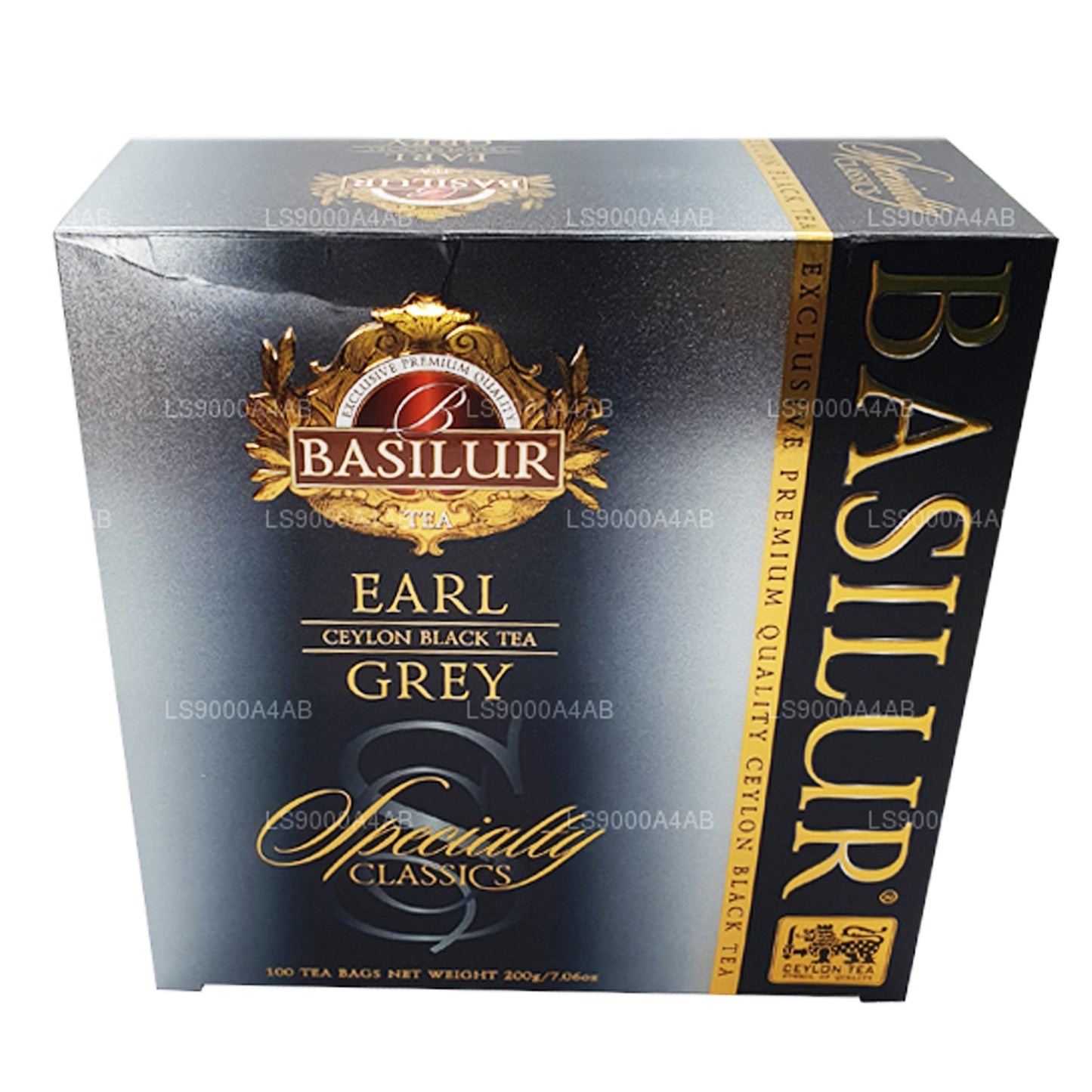 Basilur Speciality Classics Earl Grey Ceylon Black Tea (200g) 100 teekotid
