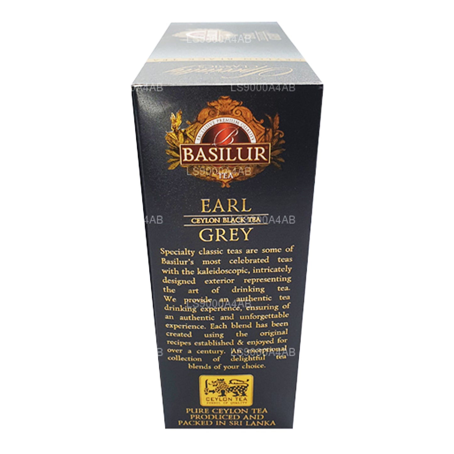 Basilur Speciality Classics Earl Grey Ceylon Black Tea (200g) 100 teekotid