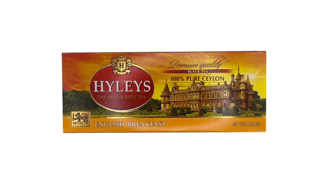 Hylys must inglise hommikusöök tee (37,5g) 25 teekotid