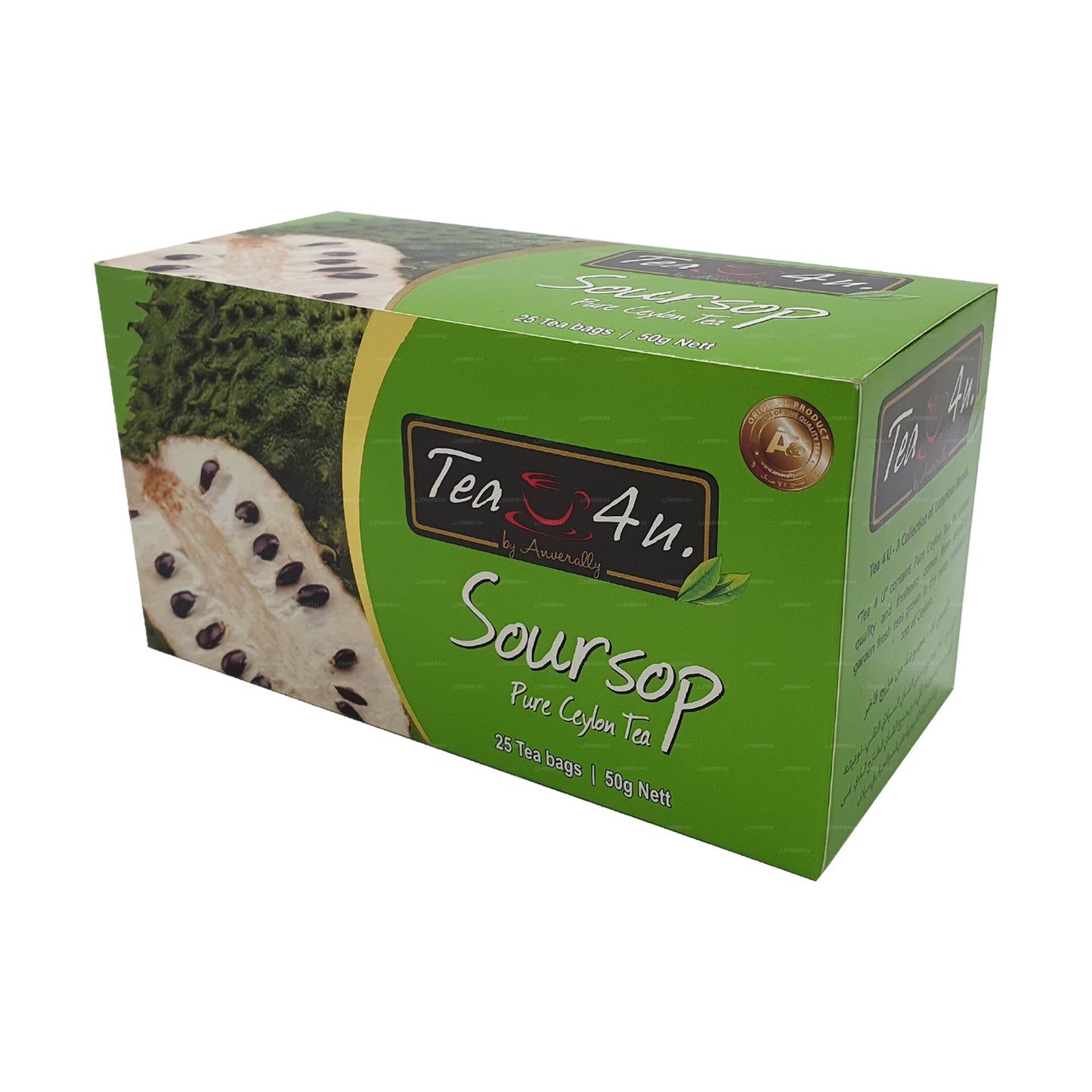 Tea4U must tee Soursopiga (50g) 25 teekott