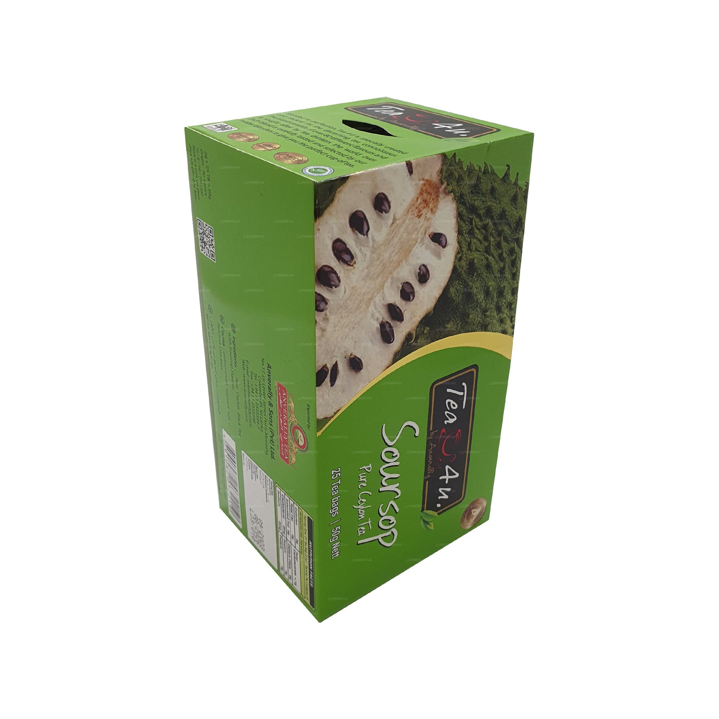 Tea4U must tee Soursopiga (50g) 25 teekott