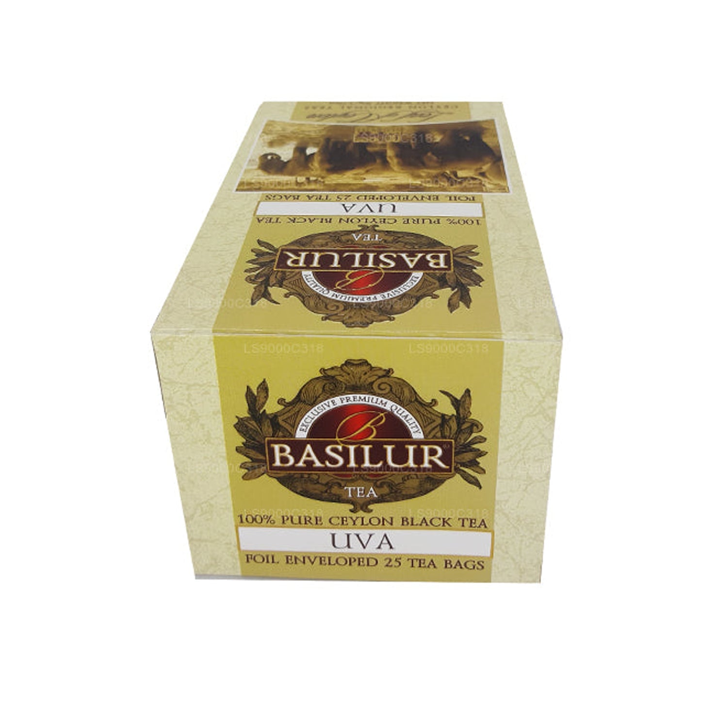 Basilur Tseiloni leht „Uva” Puhas must tee (50g)