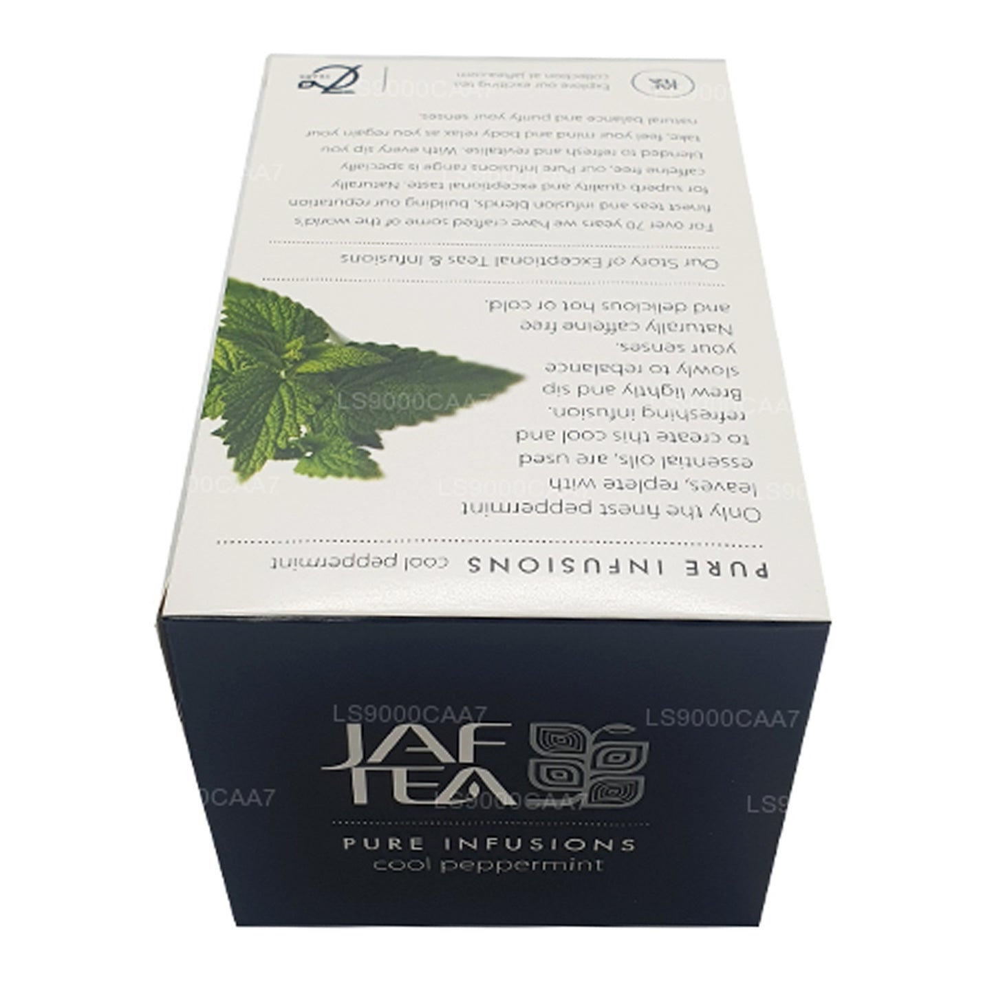 Jaf Tea Pure Infusioonid kollektsiooni Cool piparmündi foolium Envelop Teekotid (30g)