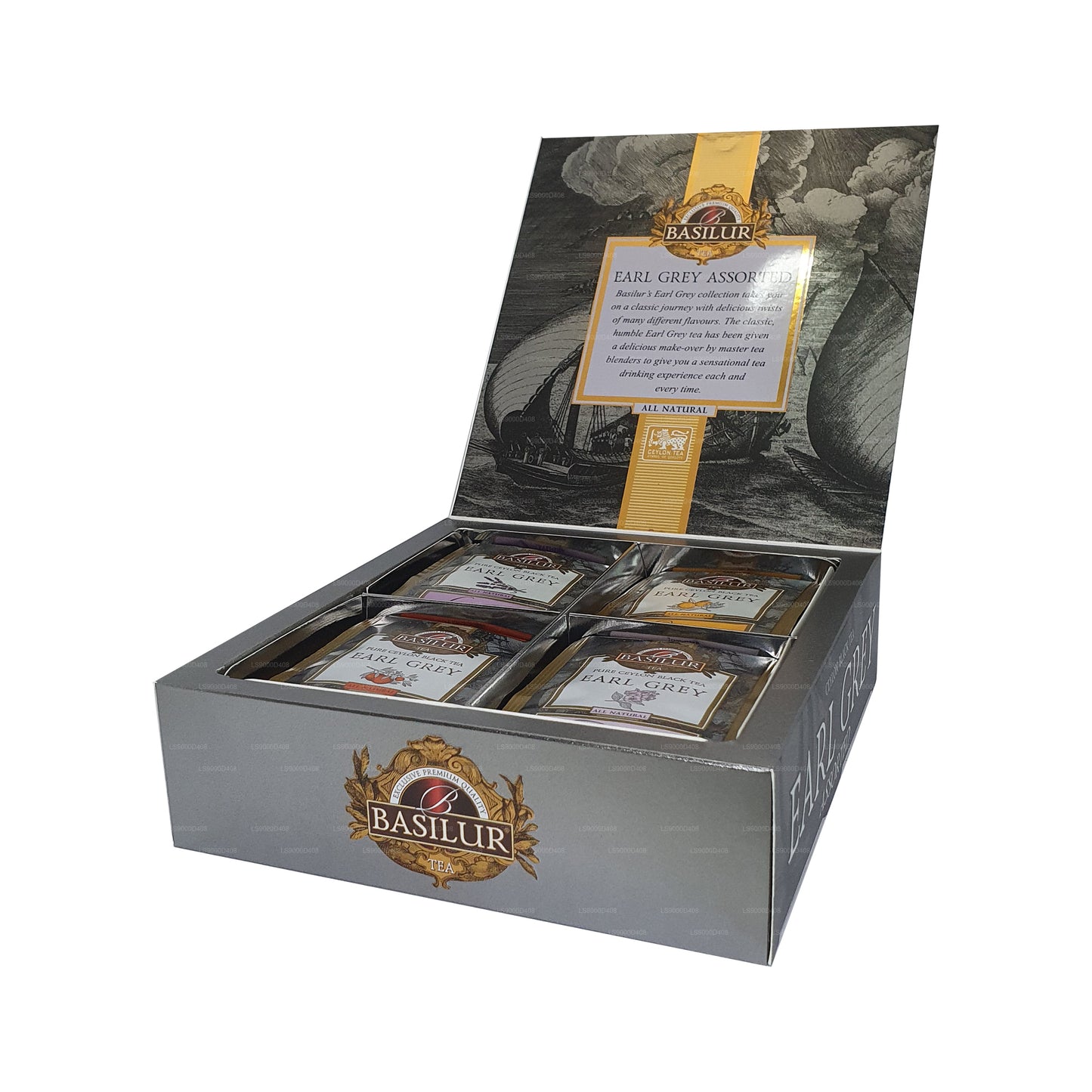 Basilur Earl Grey kollektsiooni valik (80g)