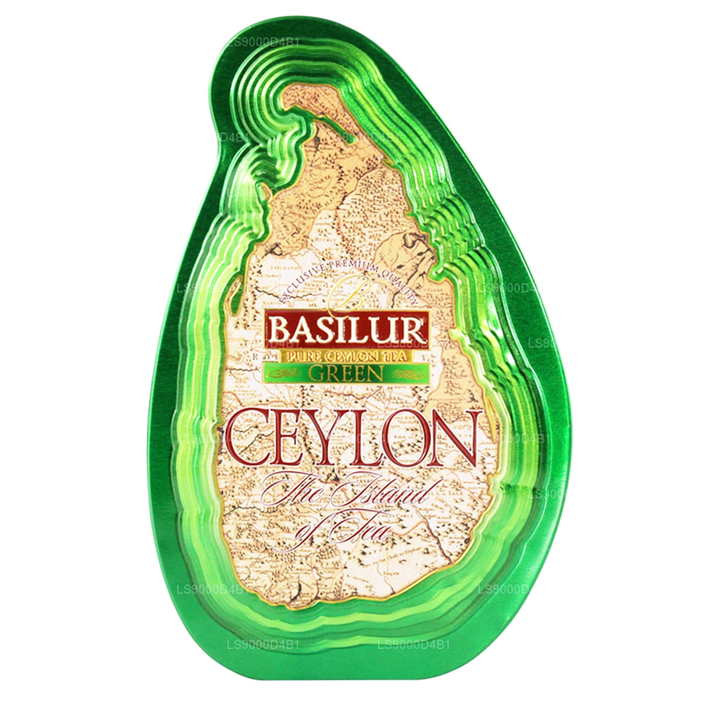 Basiluri tee saar „Roheline” (100g) Caddy