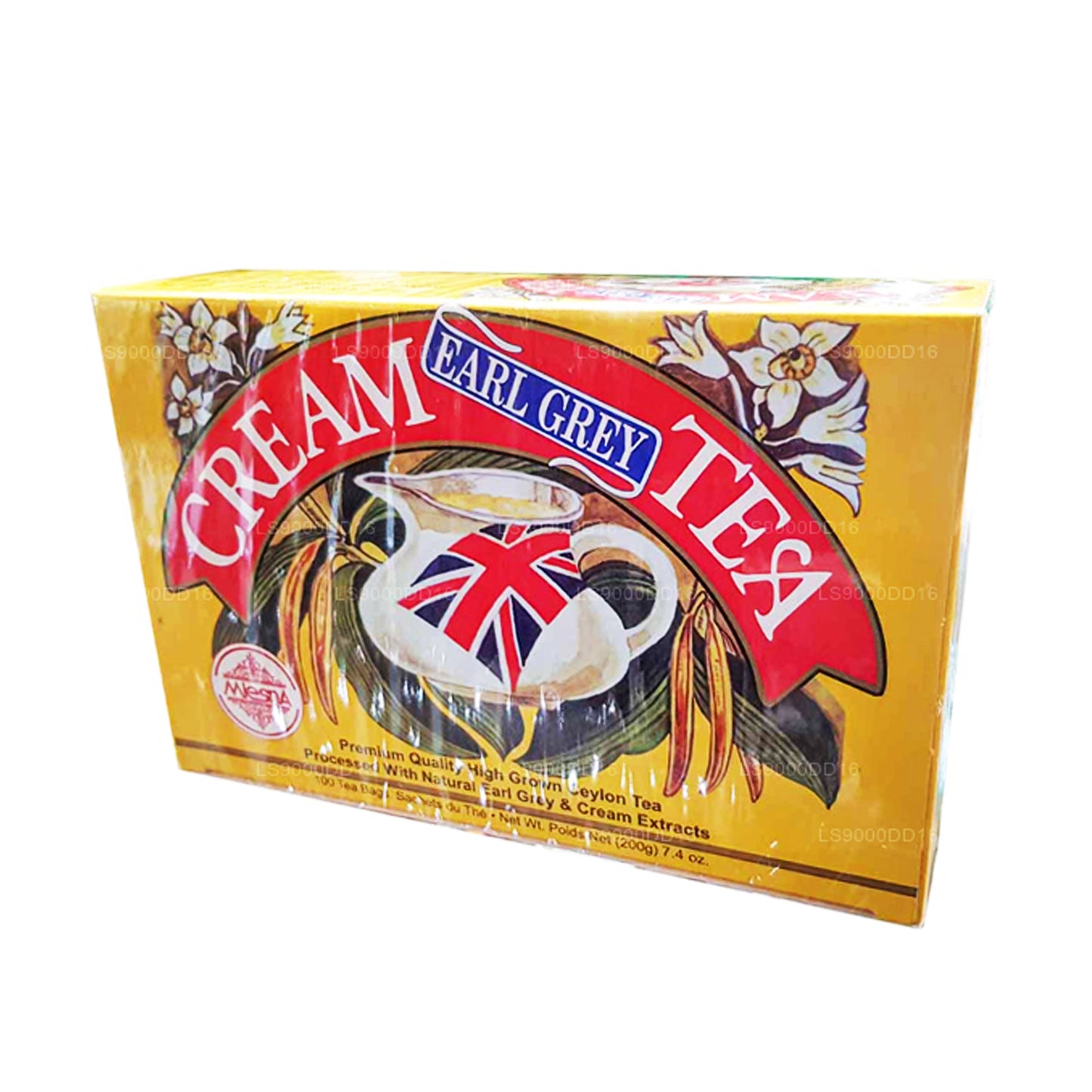 Mlesna Cream Earl Grey Tea (100g) 50 teekotid