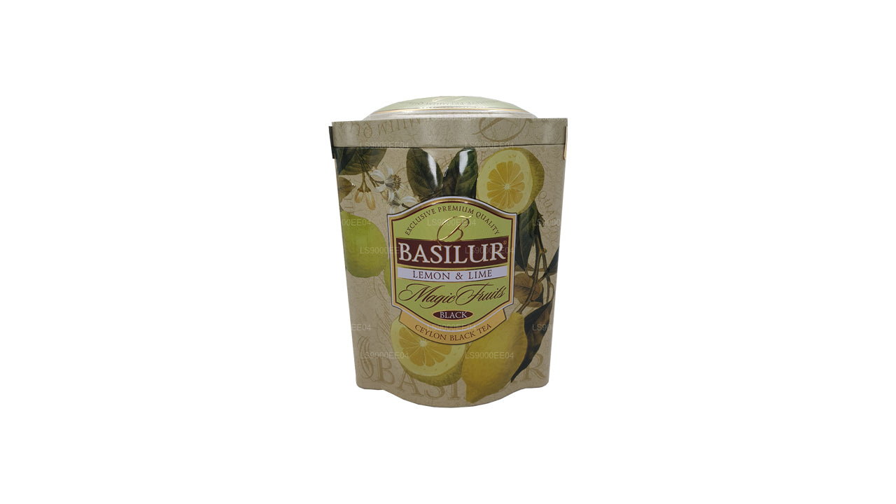 Basilur Magic Puuviljad Sidruni ja laimi (100g) Tin Caddy