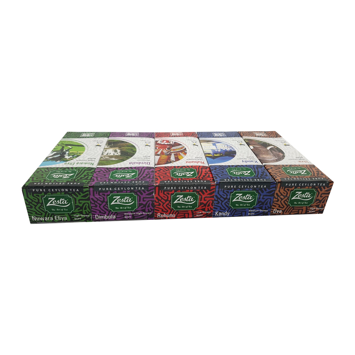 Zesta Ceylon Regional Tea Collection (250g) 125 Tea Bags