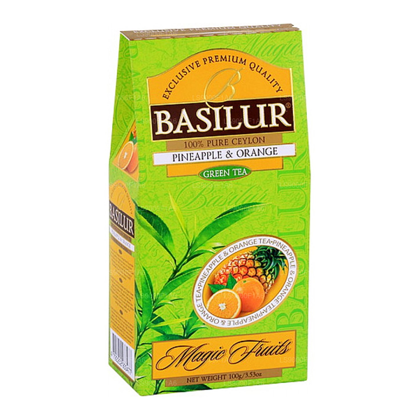 Basilur Magic Roheline Ananass & Oranž (100g)