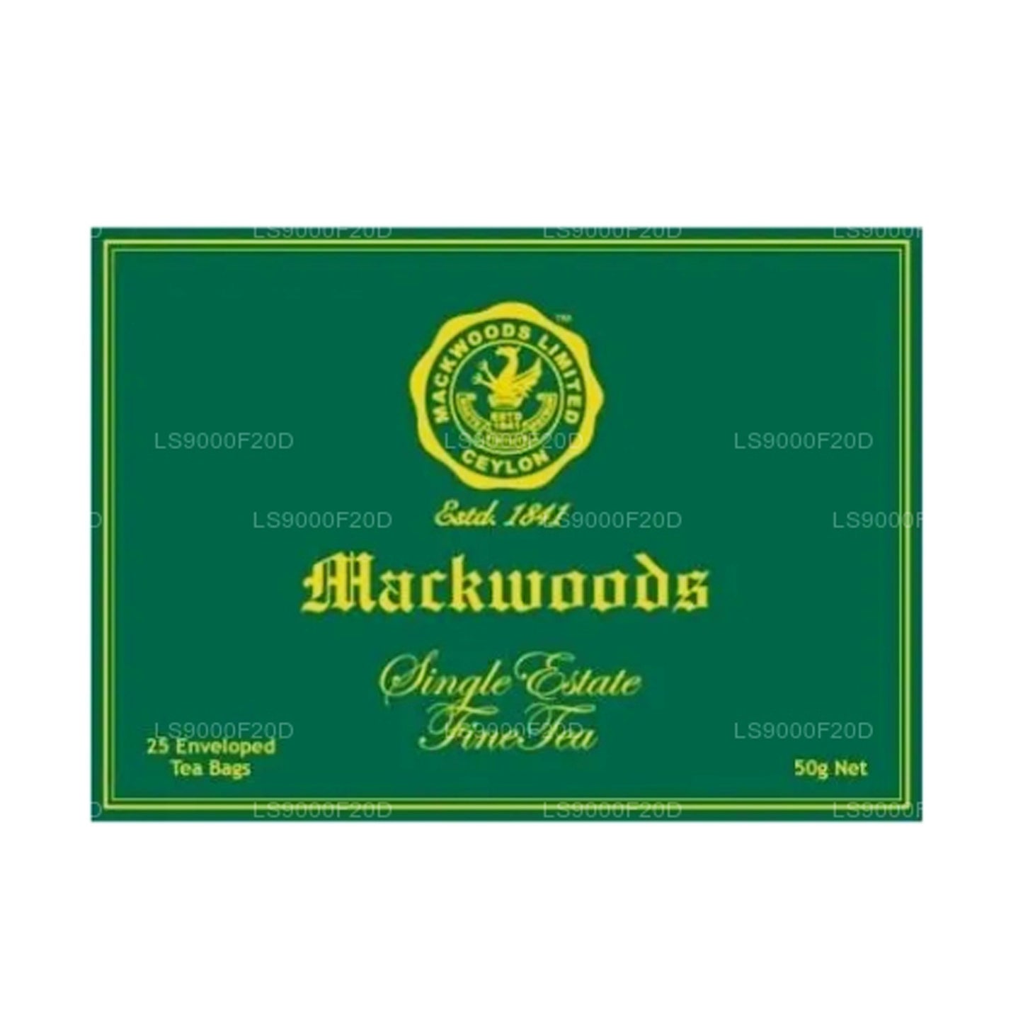 Mackwoods Classic, Fine Must Tee, 25 Ümbrikusega Tee Kotid (50g)
