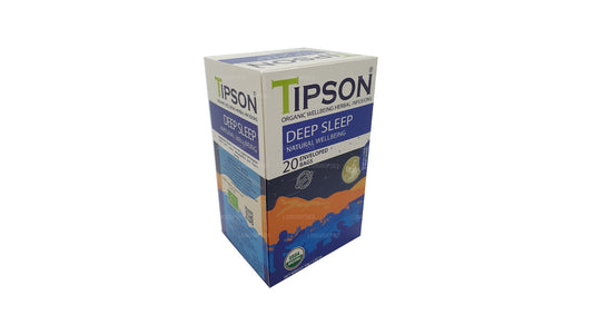 Tipson Organic Deep Sleep Natural Wellbeing 20 ümbrisega Kotid (30g)