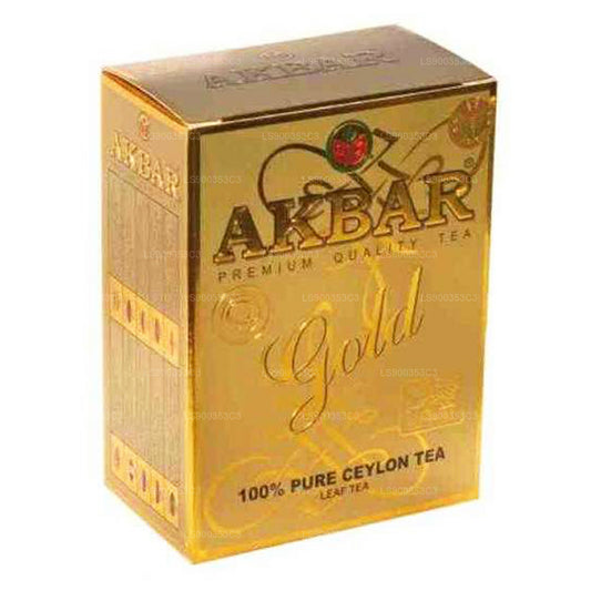 Akbar Gold Premium 100% puhas Tseiloni tee, lahtise tee (100g)