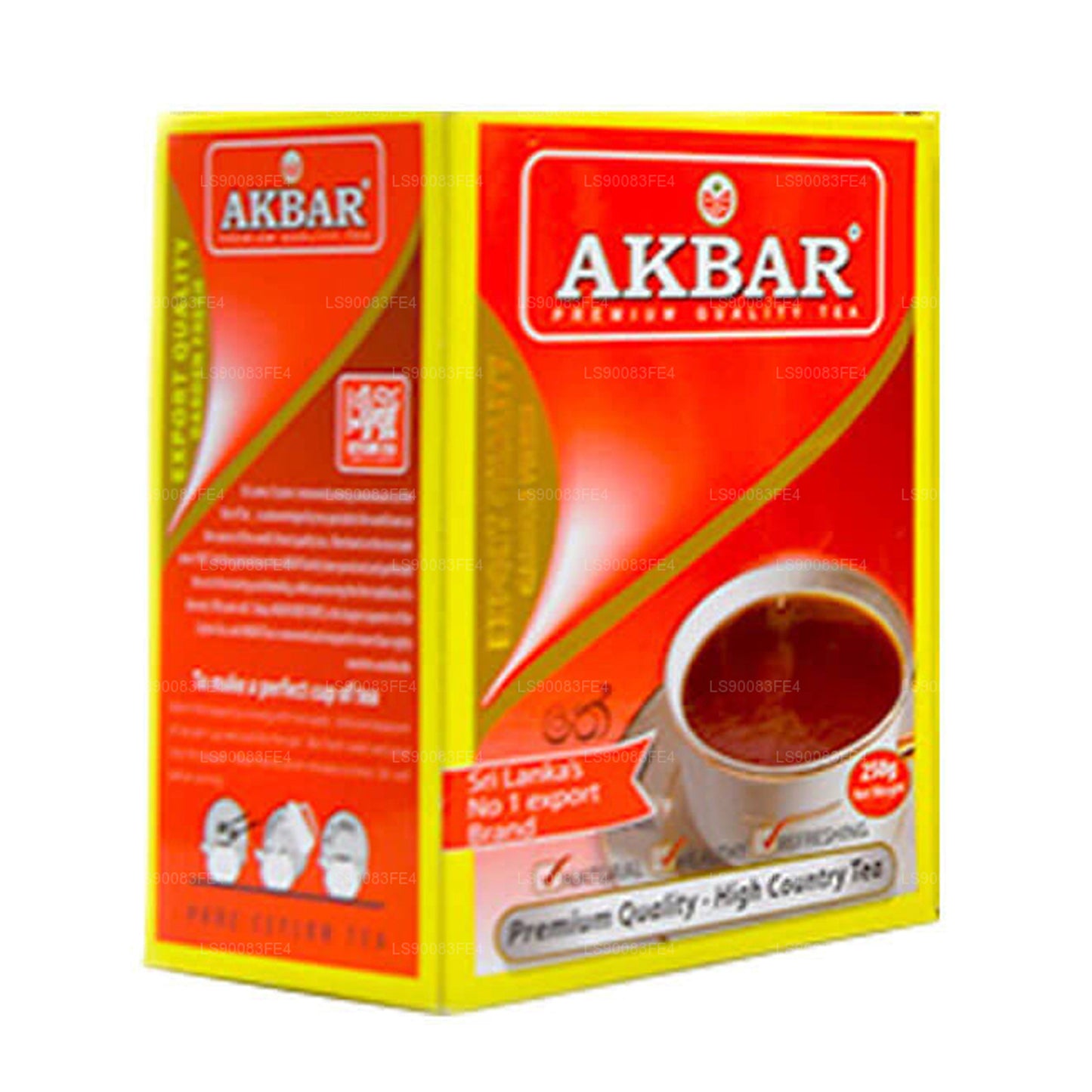 Akbar Premium kvaliteediga must tee (250g)