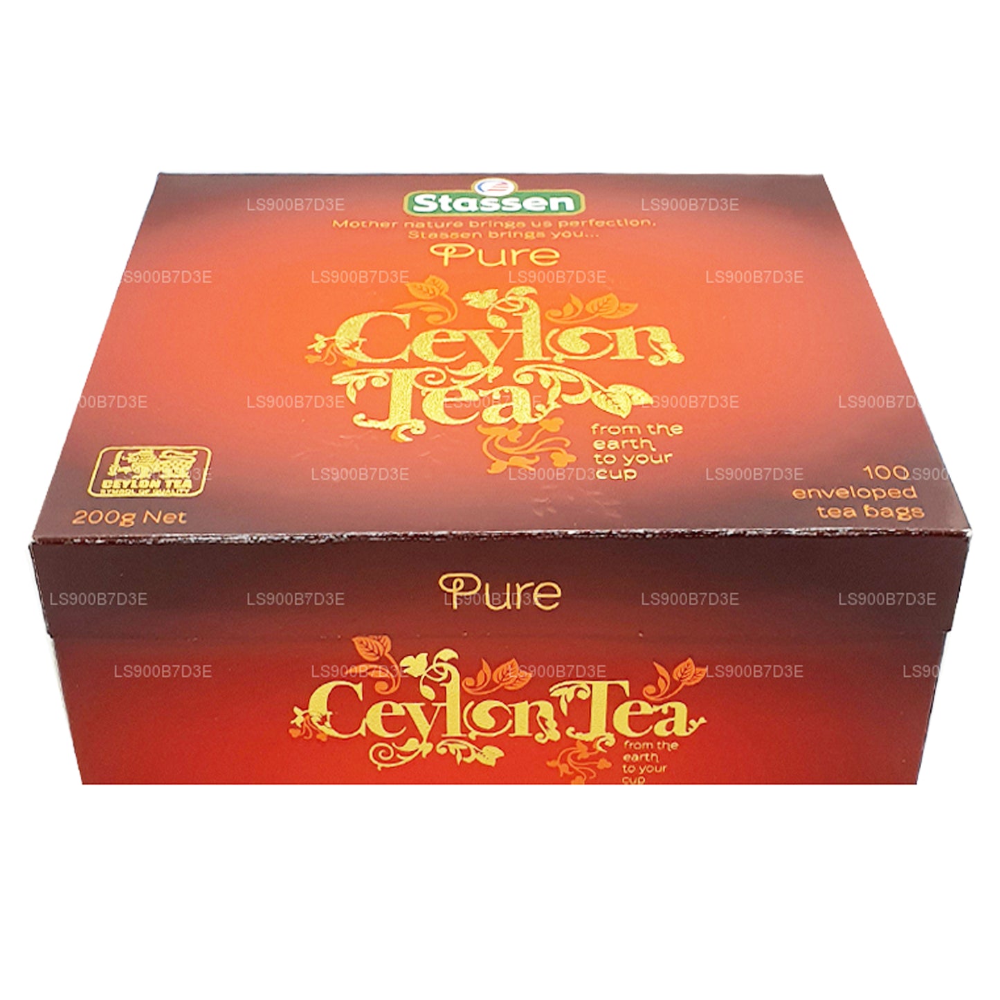 Stassen Pure Tseiloni must tee (200g) 100 teekotid