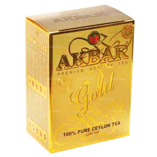 Akbar Gold Premium 100% puhas Tseiloni tee, Lahtine tee (250g)