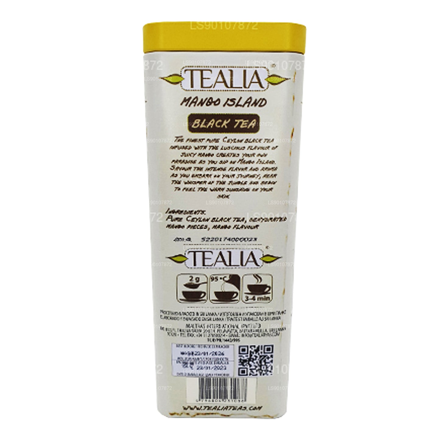 Tealia Mango Saar Lahtine Leht (100g)