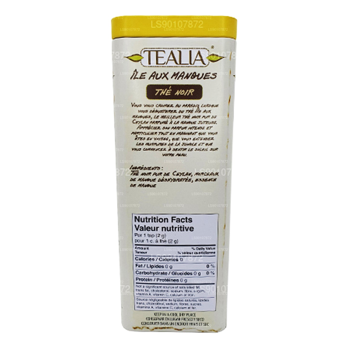 Tealia Mango Saar Lahtine Leht (100g)