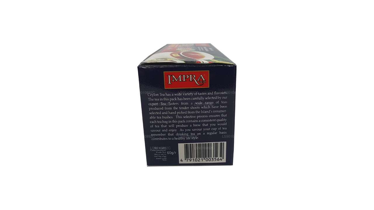 Impra Flavor Collection Ceylon Black Tea (60g) 30 Tea Bags