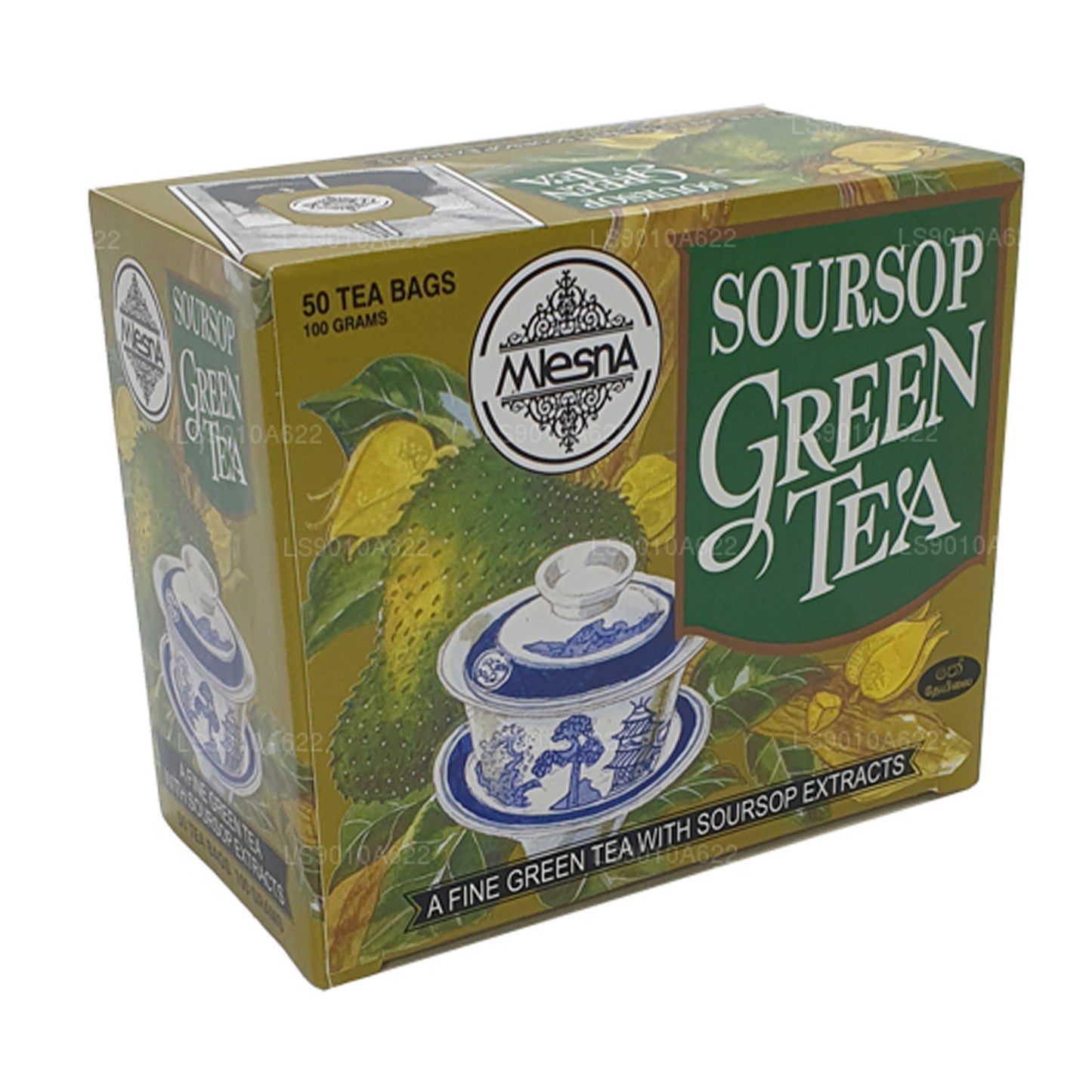 Mlesna Soursop roheline tee (100g) 50 teekotid