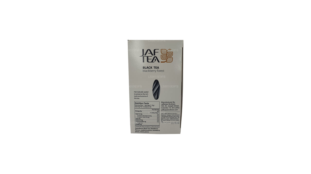 Jaf Tea Pure Fruit Collection Black Tea Blackberry Forest Foolium Envelop Tee kotid (30g)