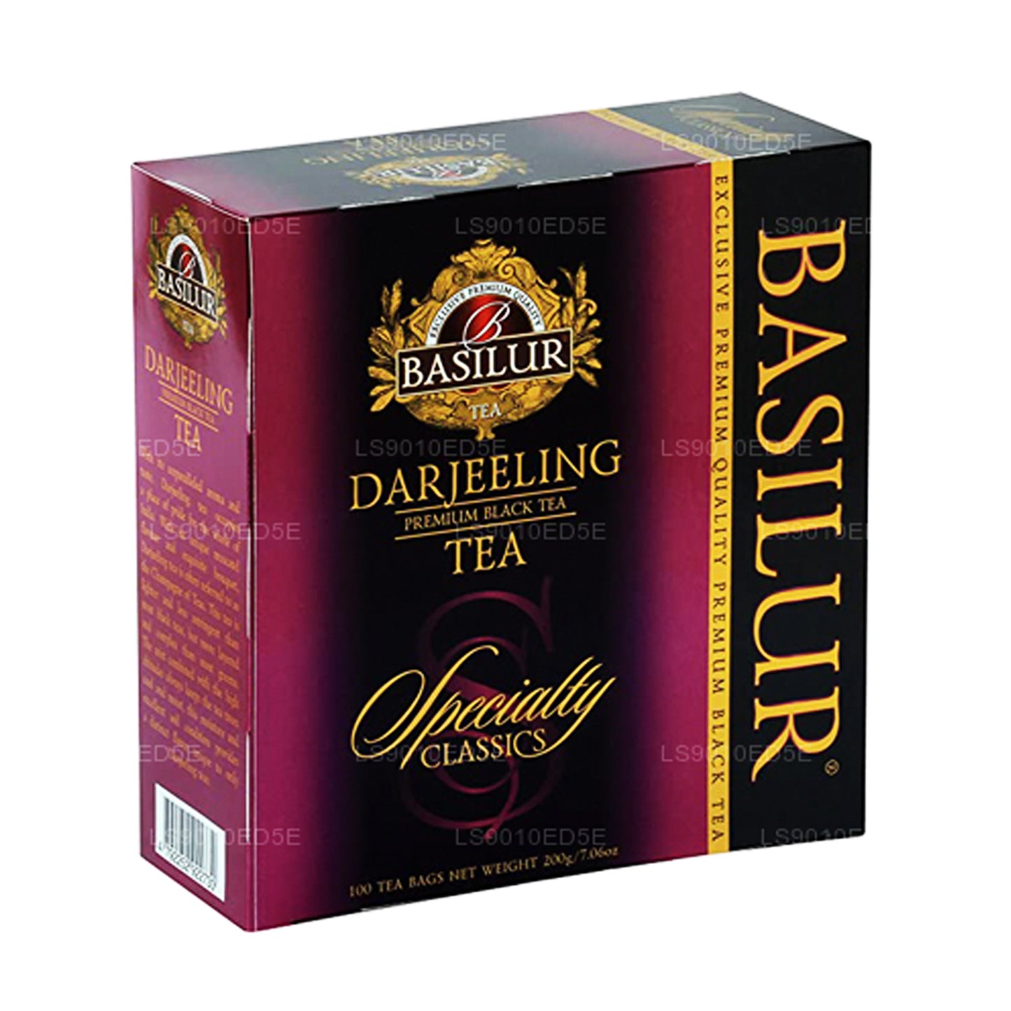 Basilur „Darjeeling” Eriala Classics Collection (200g) 100 teekotid