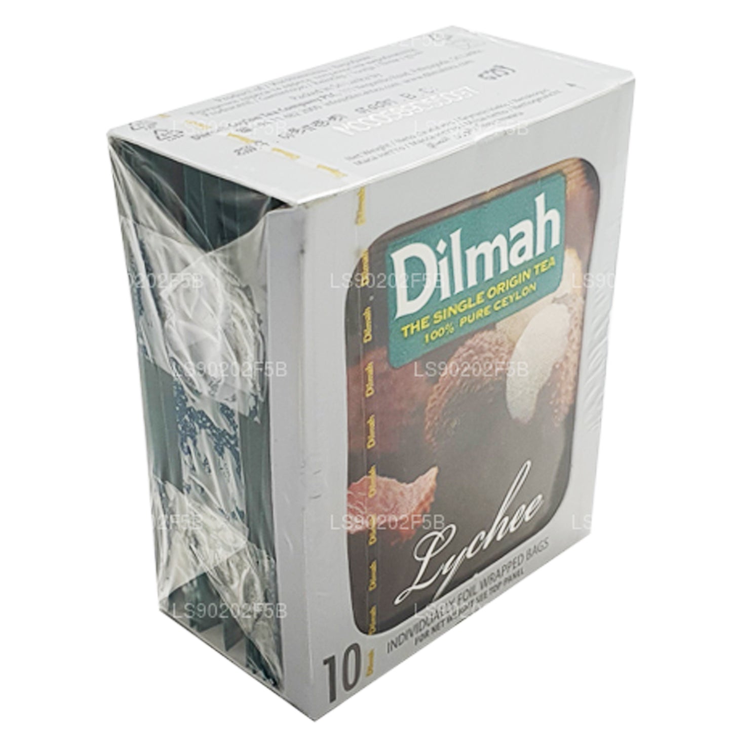 Dilmah Litši maitsestatud Tseiloni must tee (20g) 10 tee kotid