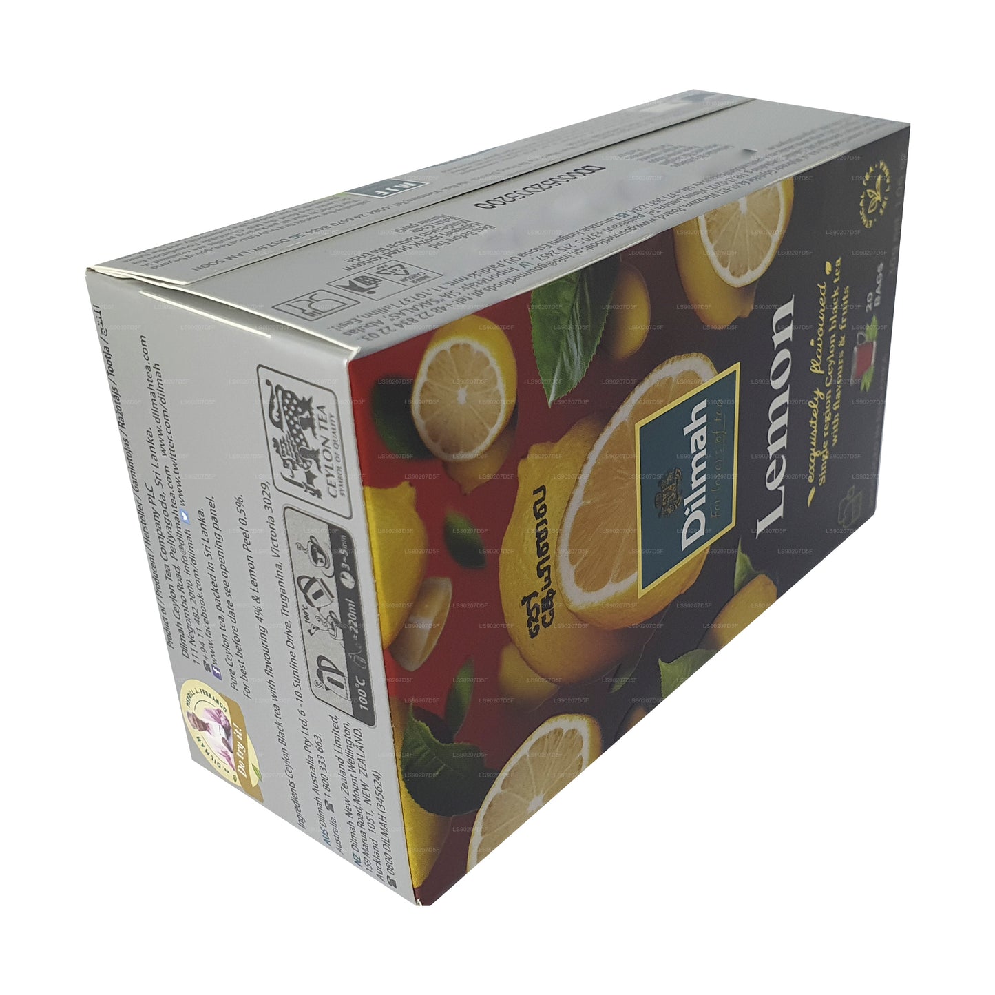 Dilmah Sidrunimaitseline tee (30g) 20 teekotti