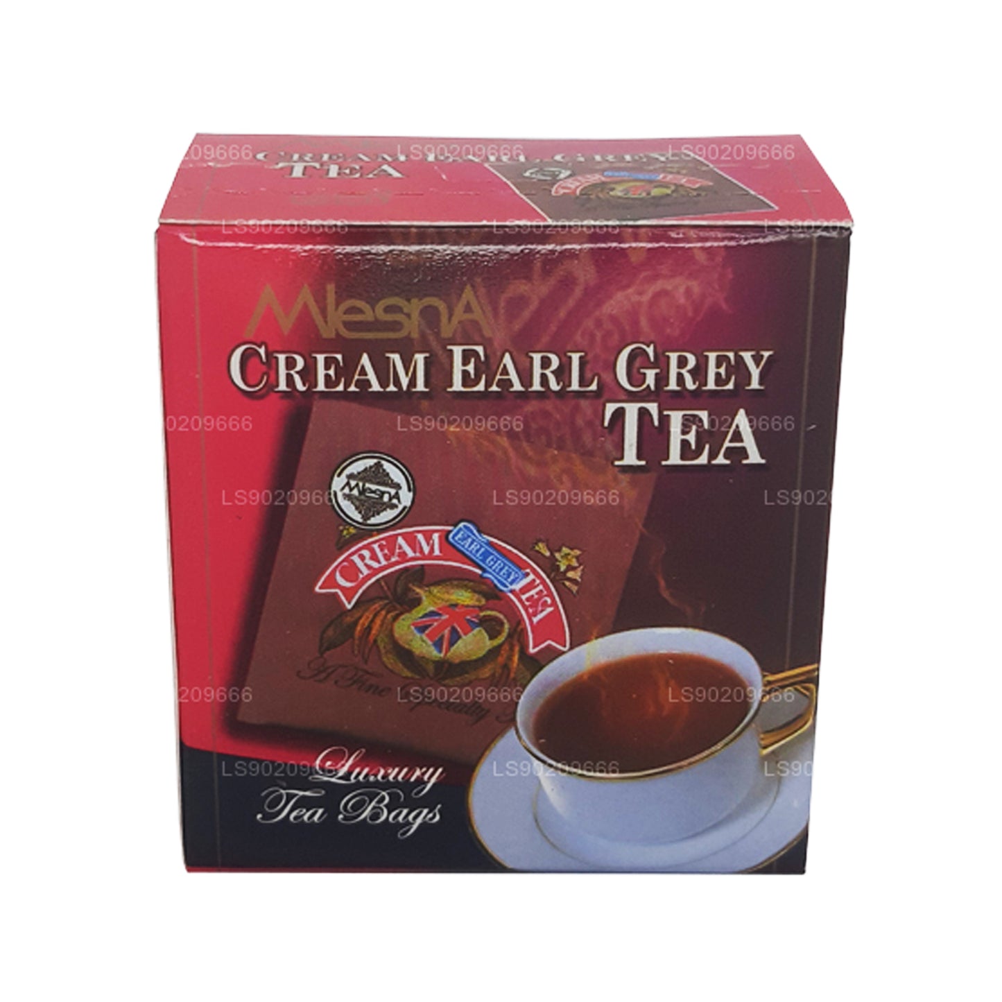 Mlesna kreem Earl Grey Tea (20g) 10 luksuslikku teekotti