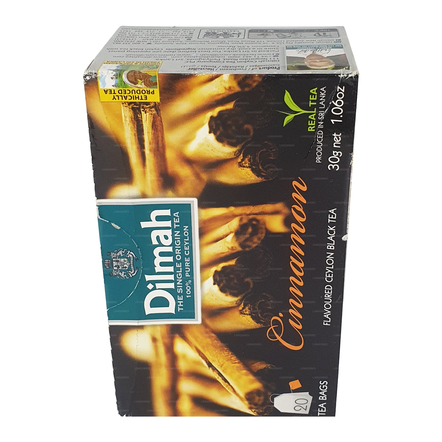 Dilmah karamelli maitsestatud tee (40g) 20 teekotti